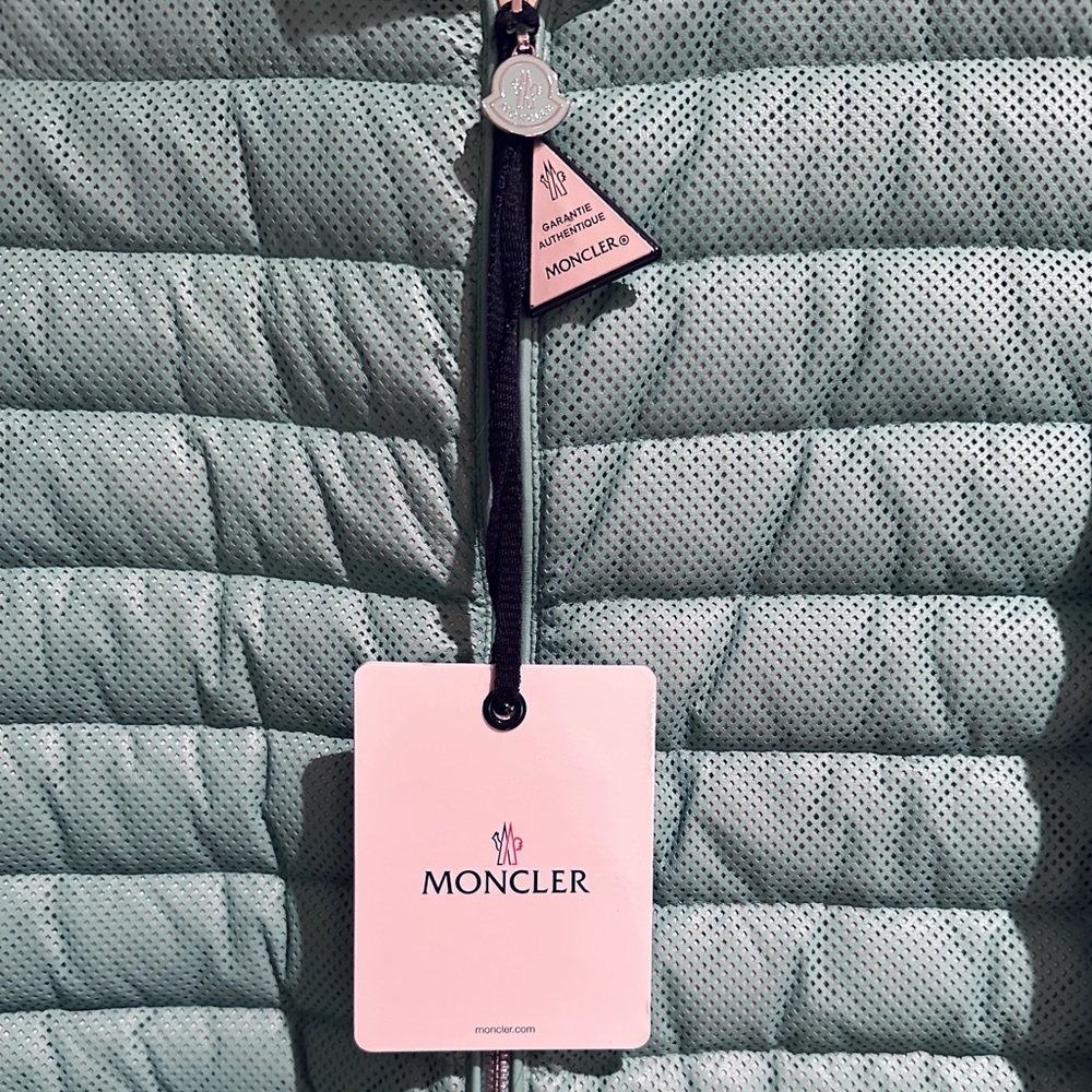 Moncler Perforated Leather Jacket (NWT) - Picture 4 of 8